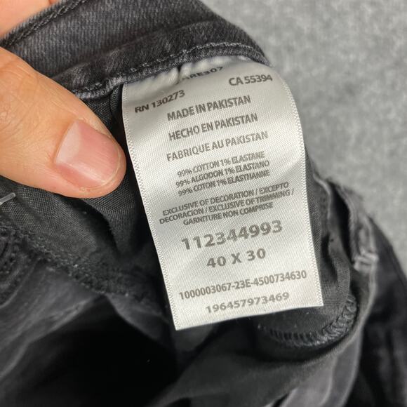 Wrangler Men's Bootcut Jeans - Dark Gray - Picture 7 of 10